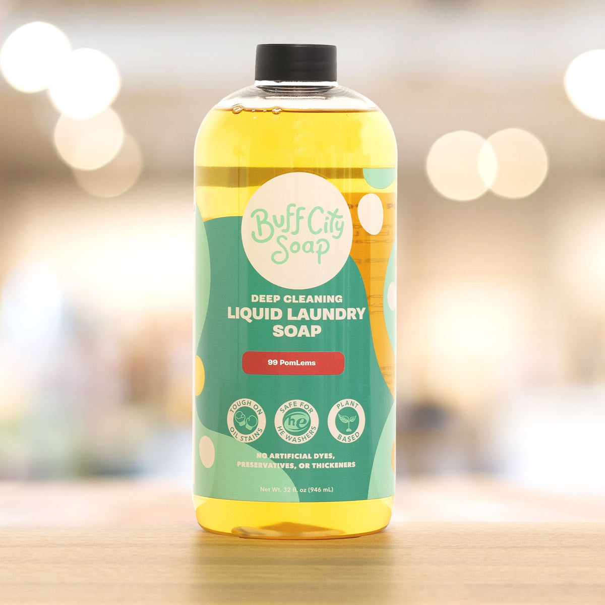 99 PomLems Liquid Laundry Soap – Buff City Soap - Main Image
