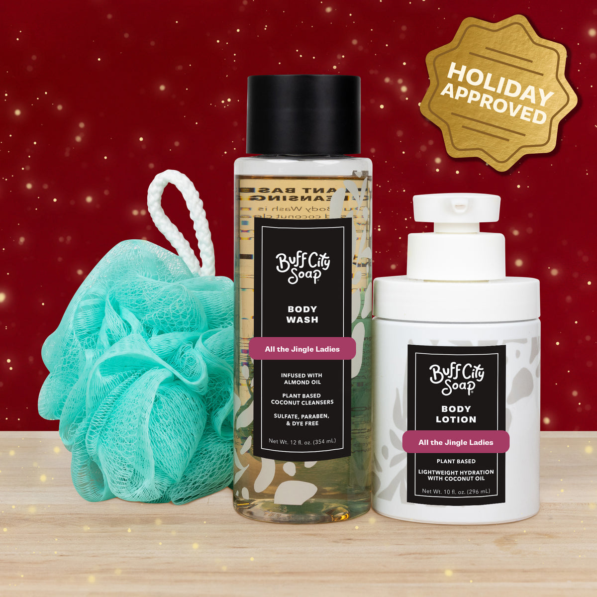 All The Jingle Ladies Shower Essentials Gift Set – Buff City Soap