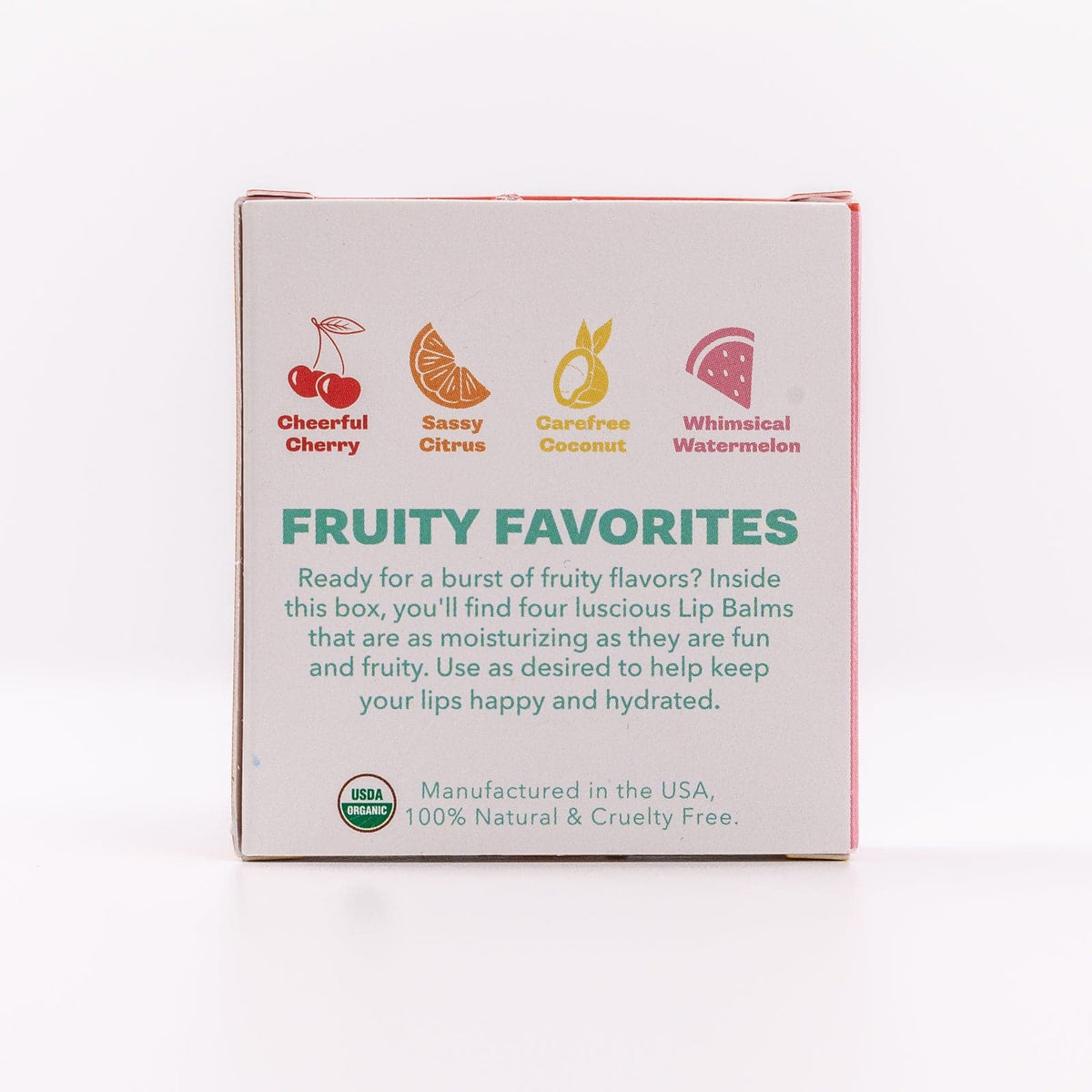 Fruity Favorites Lip Balm Set of 4