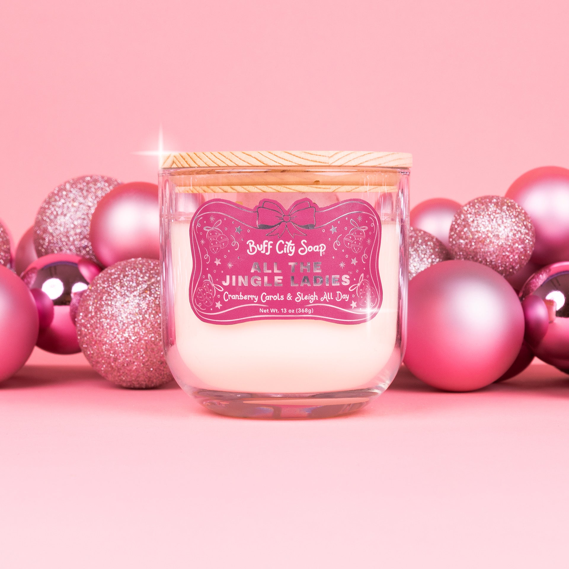 All The Jingle Ladies 2-Wick Candle