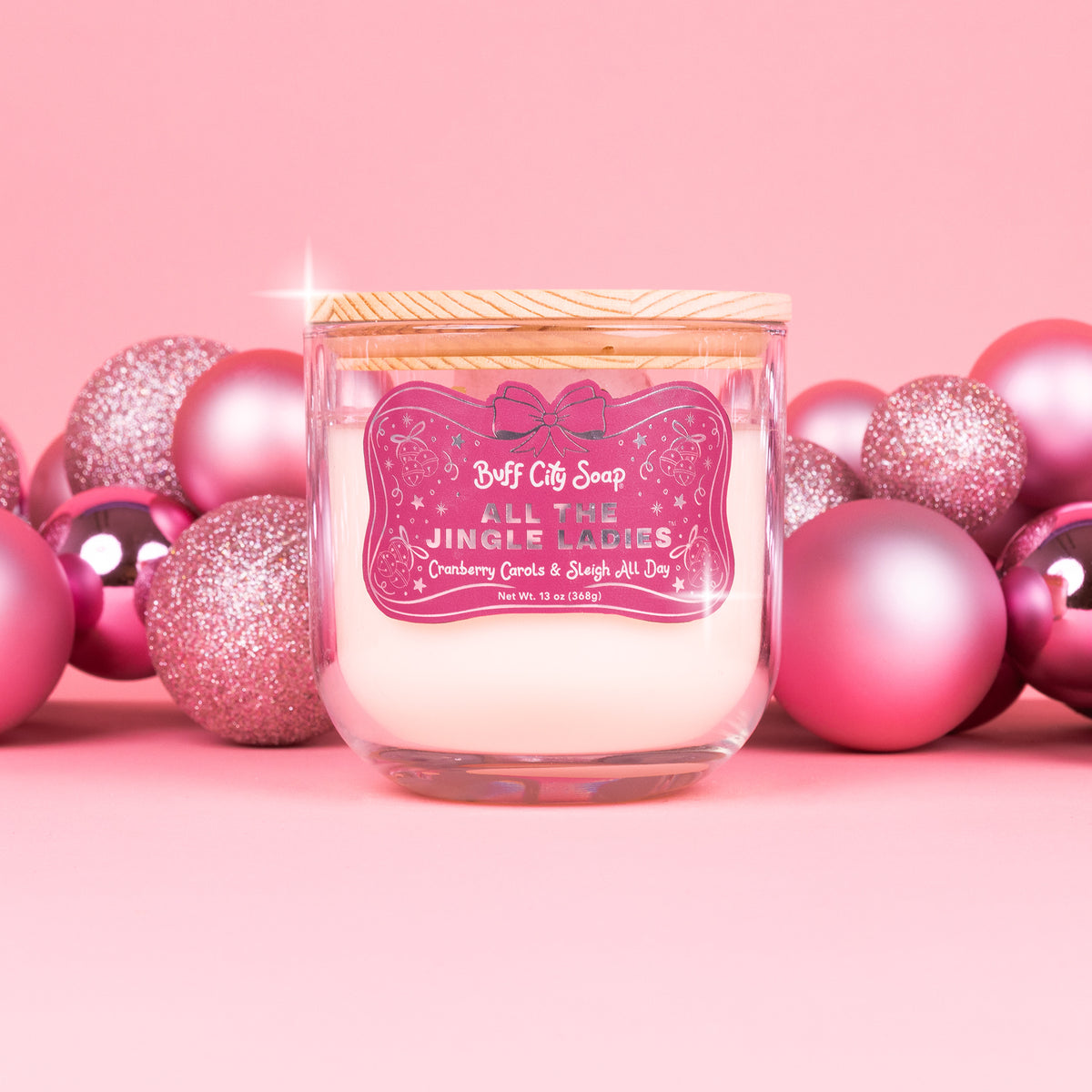 All The Jingle Ladies 2-Wick Candle