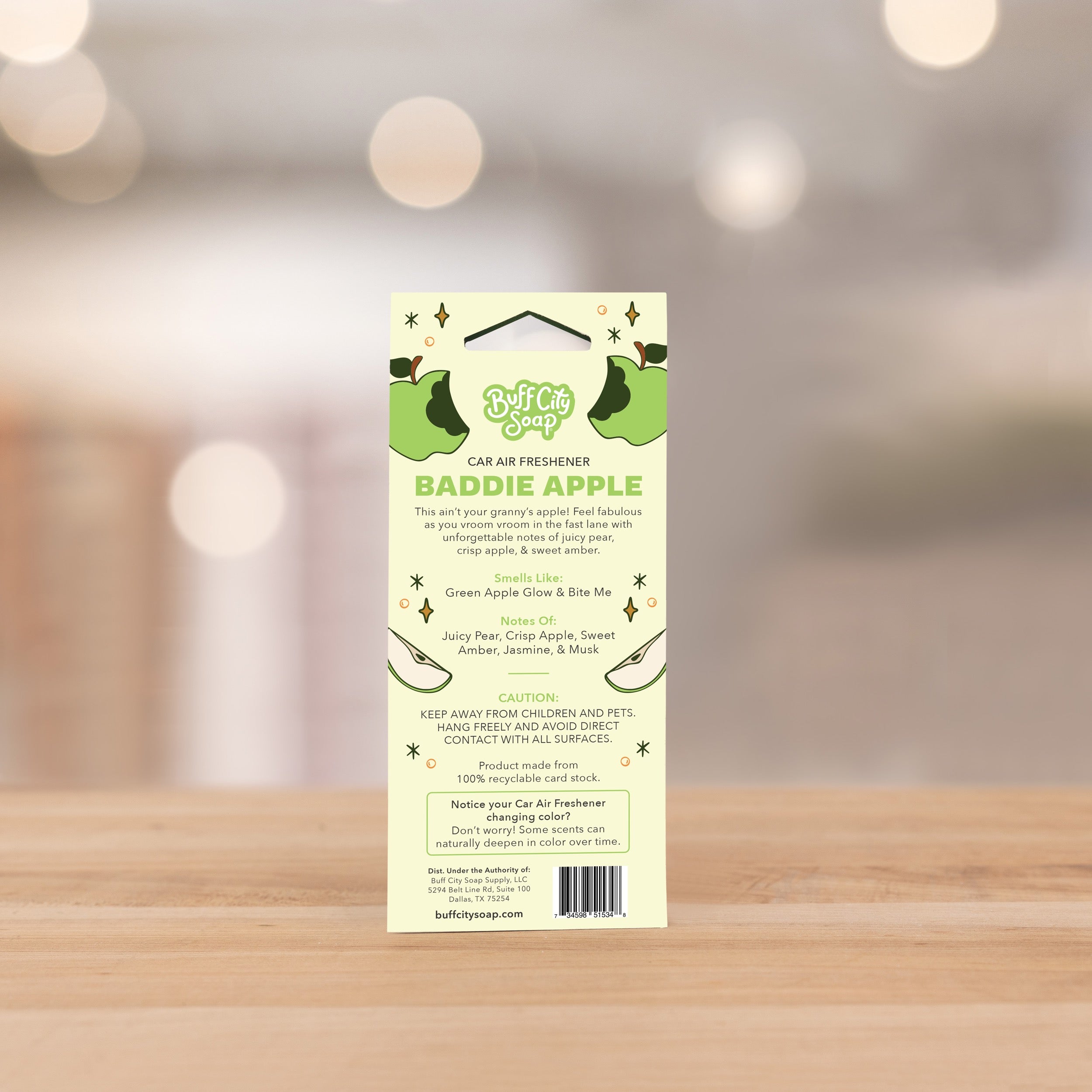 Baddie Apple 2-Pack Car Air Freshener