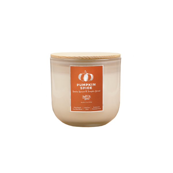Pumpkin Spice 2-Wick Candle by Buff City Soap Supply, LLC