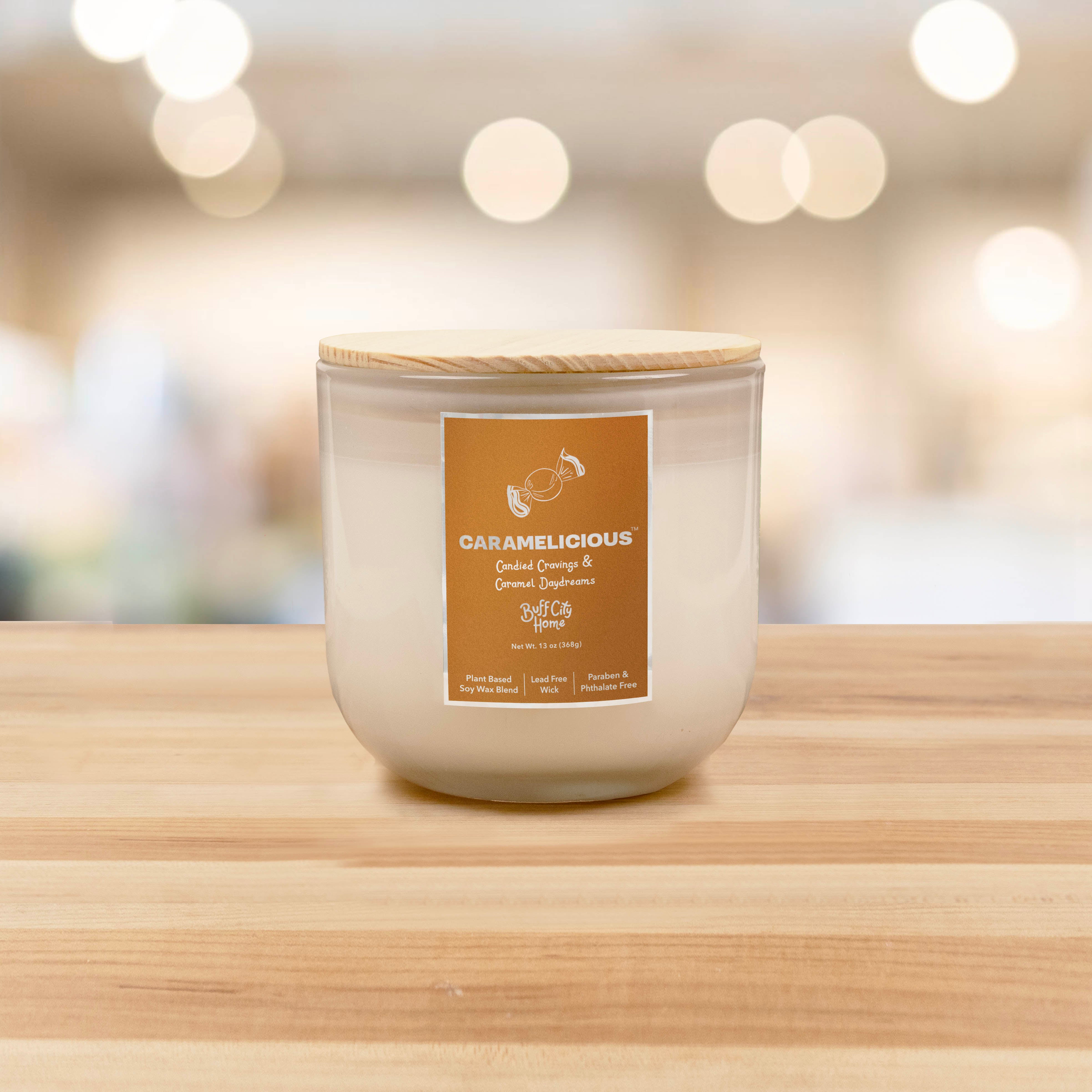 Caramelicious 2-Wick Candle by Buff City Soap Supply, LLC