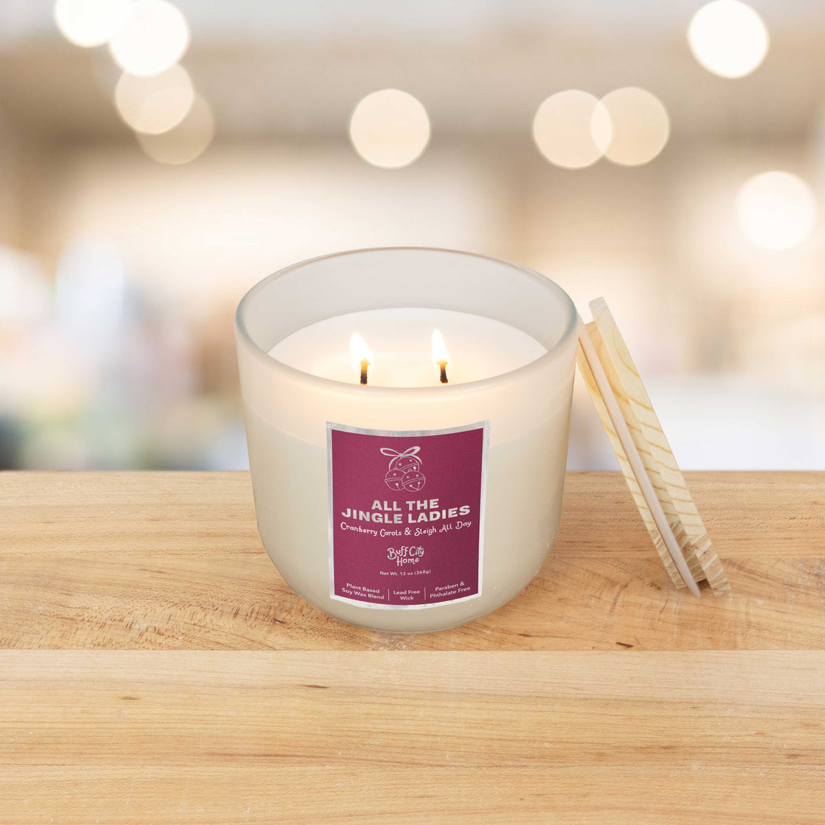 All The Jingle Ladies 2-Wick Candle