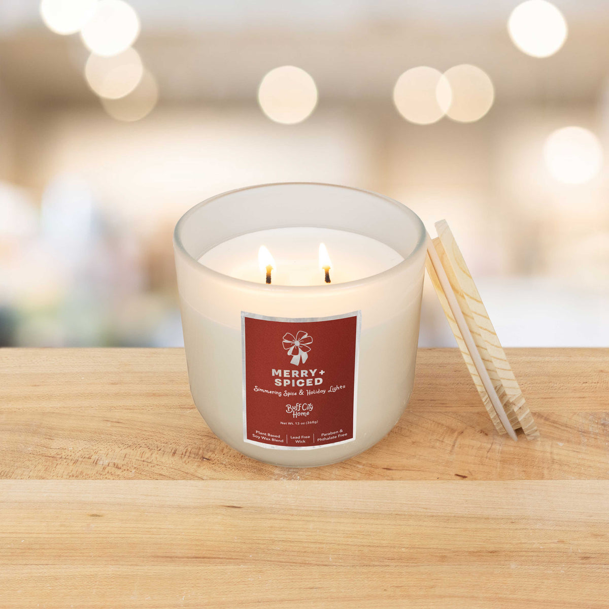 Merry + Spiced 2-Wick Candle