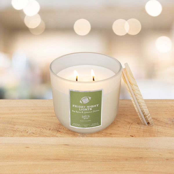 Friday Night Lights 2-Wick Candle by Buff City Soap Supply, LLC