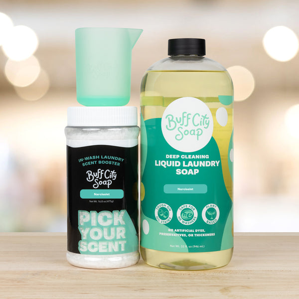 Narcissist Cleanest Laundry Day Gift Set by Buff City Soap Supply, LLC