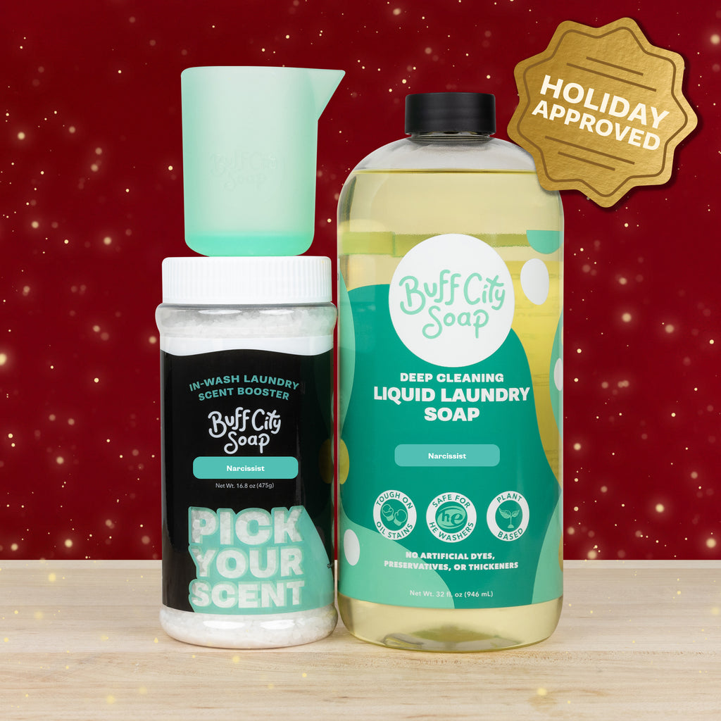 Narcissist Cleanest Laundry Day Gift Set by Buff City Soap Supply, LLC