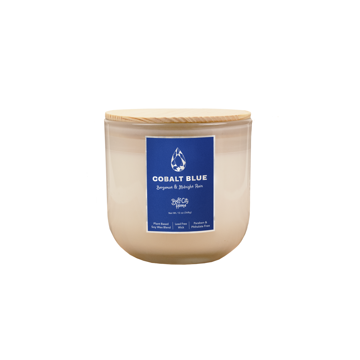 Cobalt Blue 2-Wick Candle