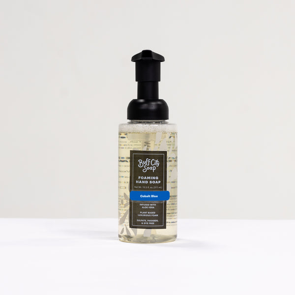 Cobalt Blue Foaming Hand Soap by Buff City Soap Supply, LLC
