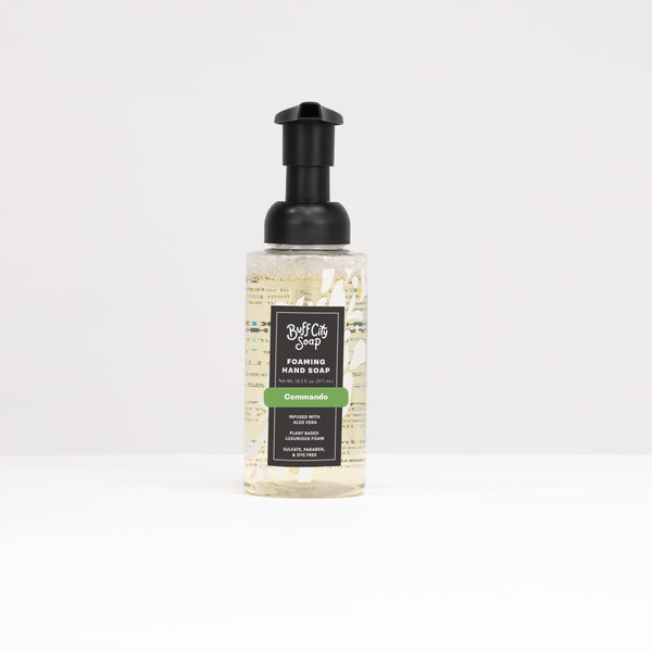 Commando Foaming Hand Soap by Buff City Soap Supply, LLC