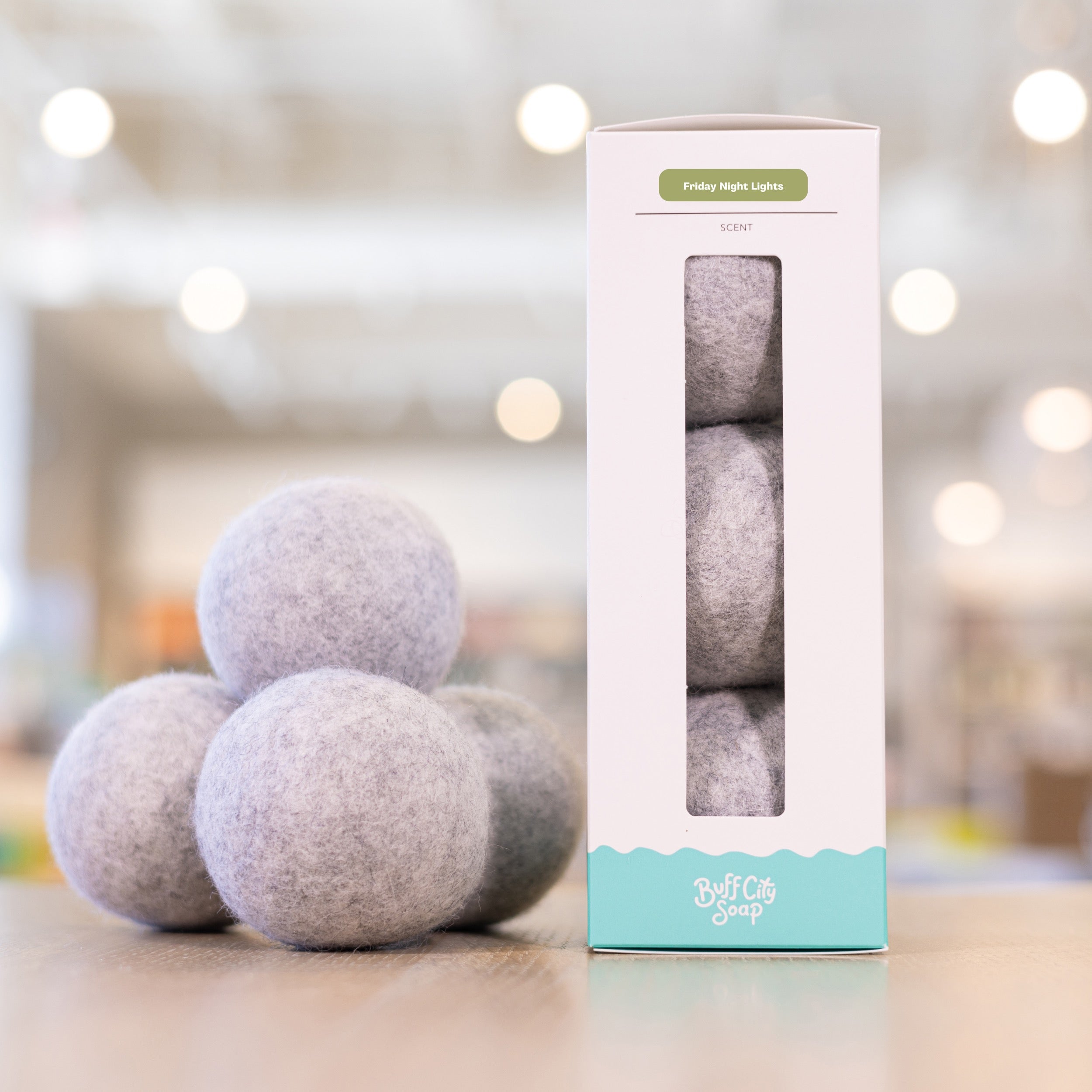 Friday Night Lights Wool Dryer Balls (Set of 3)