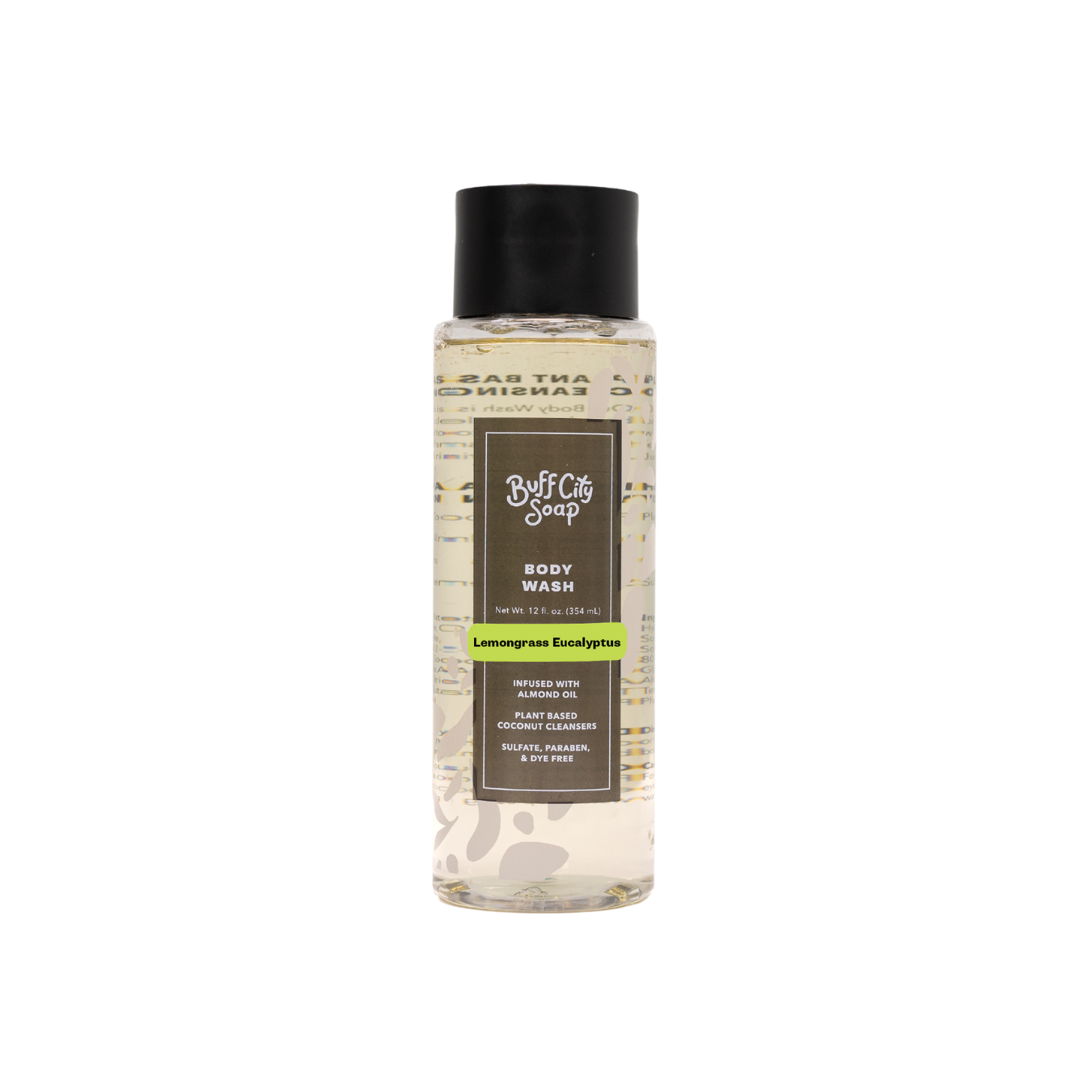 Lemongrass Eucalyptus Body Wash by Buff City Soap Supply, LLC