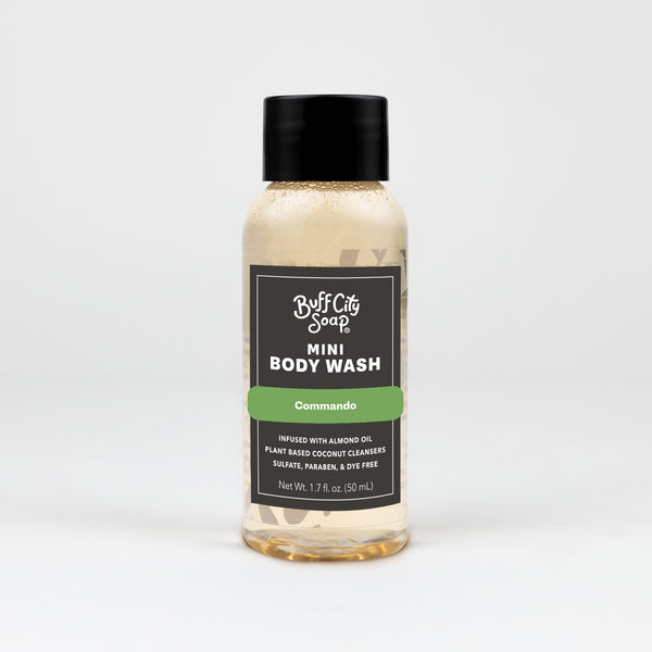 Mini Commando Body Wash by Buff City Soap Supply, LLC