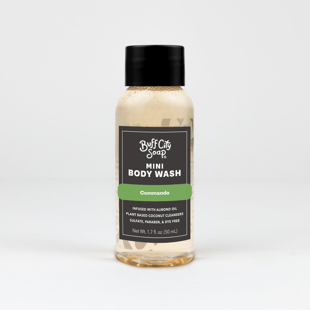 Mini Commando Body Wash by Buff City Soap Supply, LLC