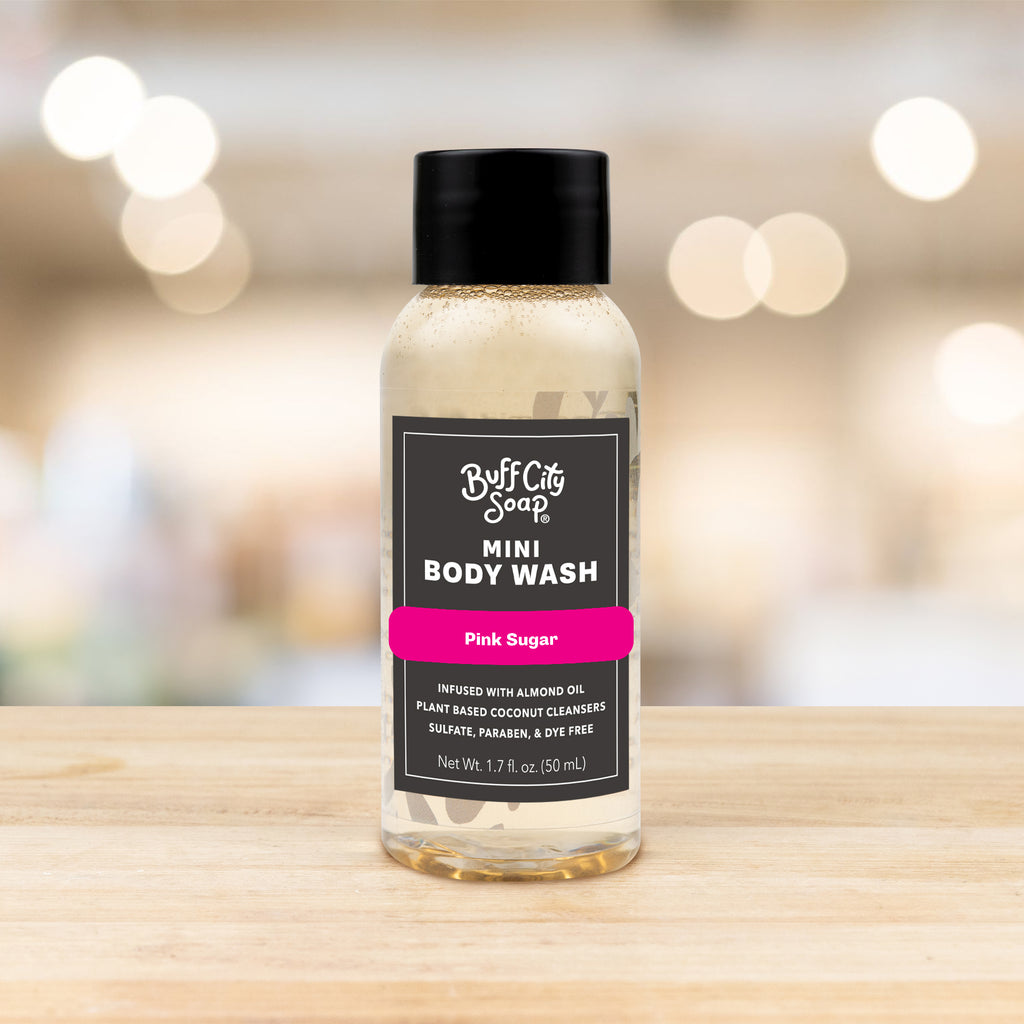 Mini Pink Sugar Body Wash by Buff City Soap Supply, LLC