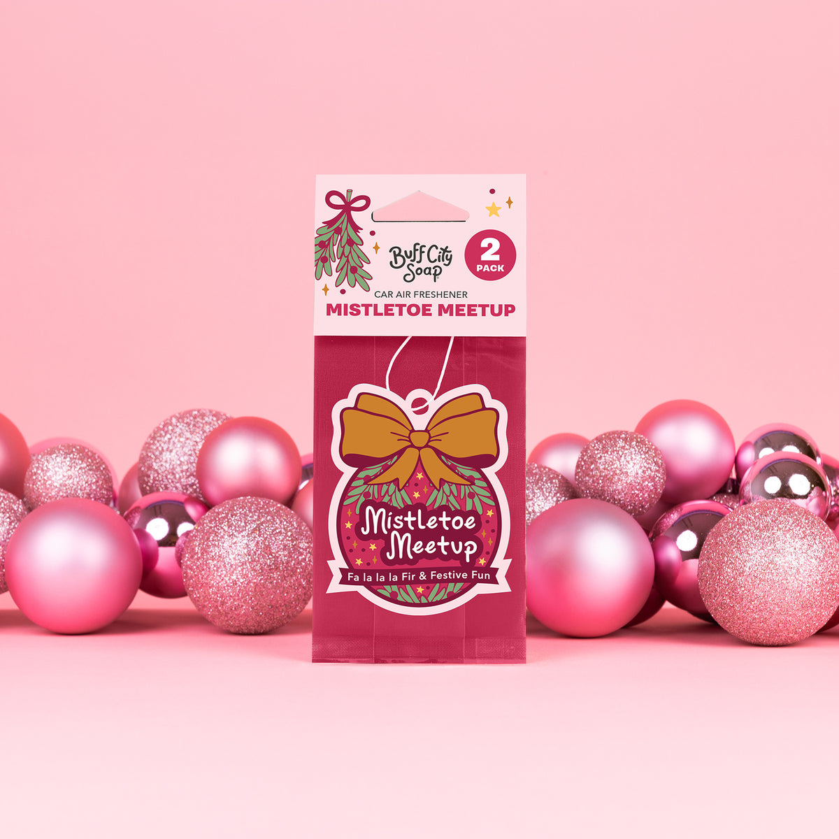 Mistletoe Meetup Car 2-Pack Air Freshener