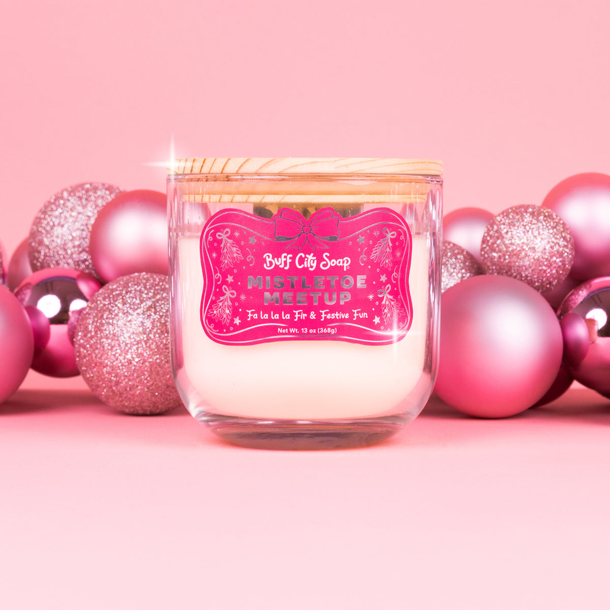 Mistletoe Meetup 2-Wick Candle