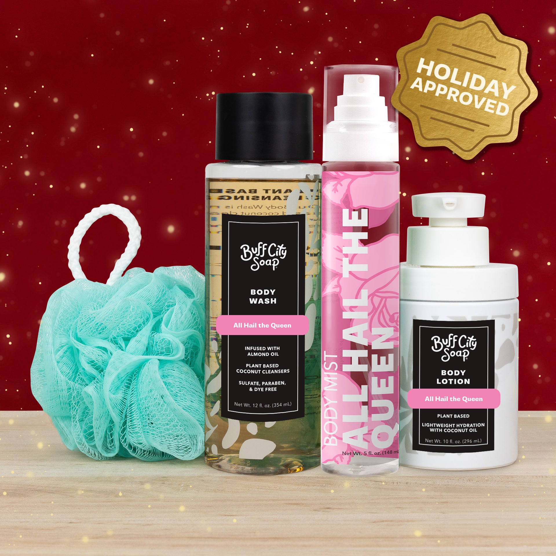 All Hail The Queen Smell Wonderful Gift Set by Buff City Soap Supply, LLC