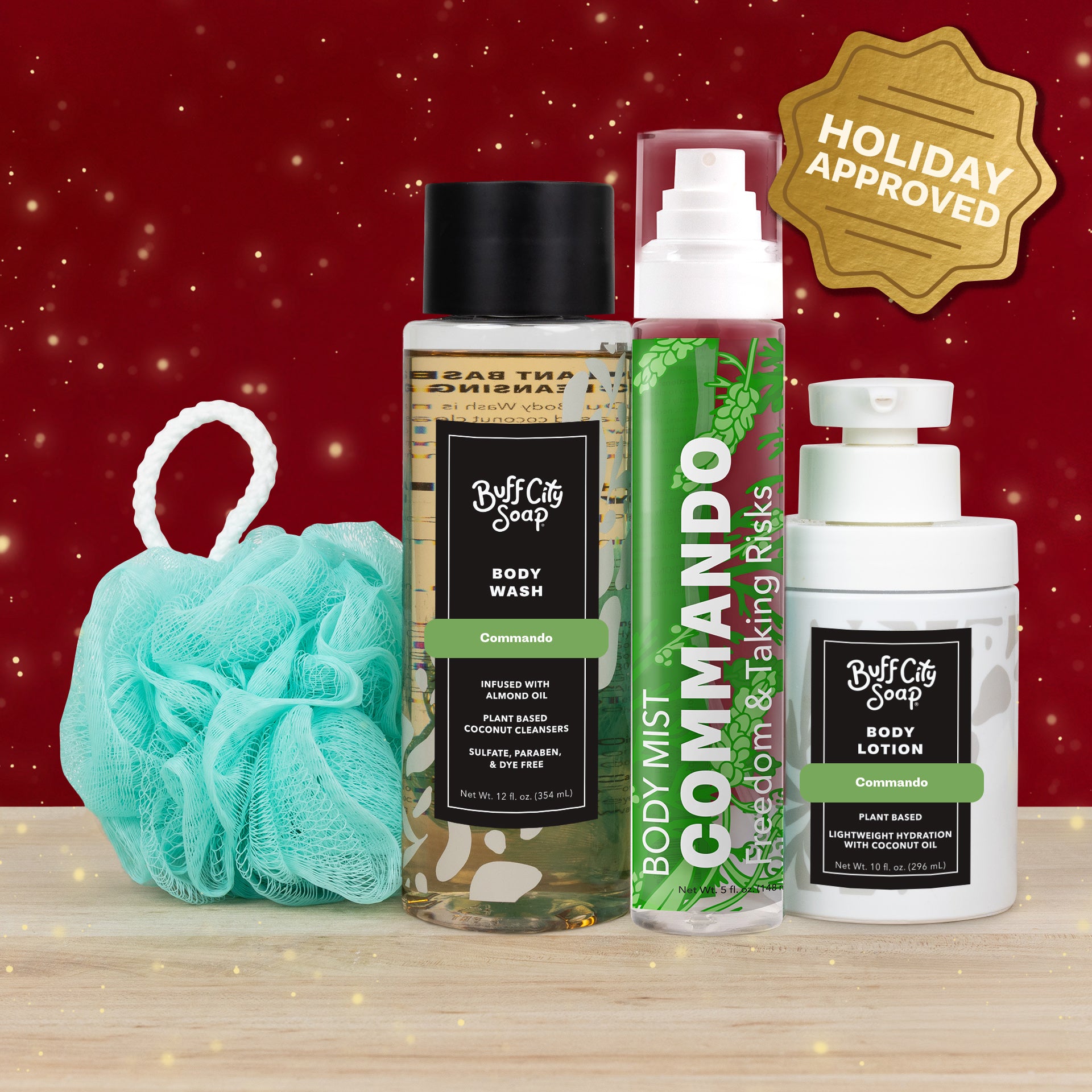 Commando Smell Wonderful Gift Set by Buff City Soap Supply, LLC