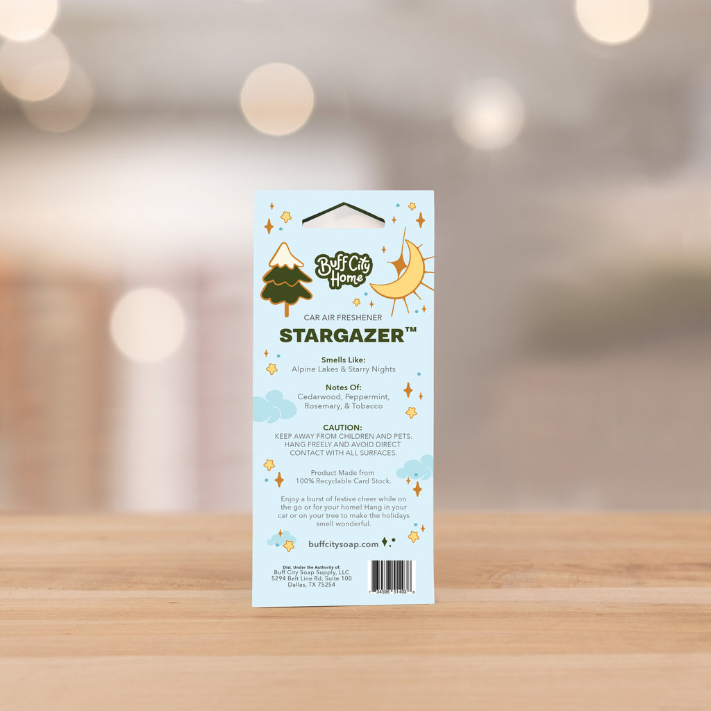 Stargazer Car Air Freshener by Buff City Soap Supply, LLC