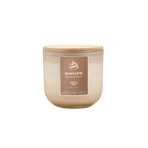 Vanillow 2-Wick Candle by Buff City Soap Supply, LLC
