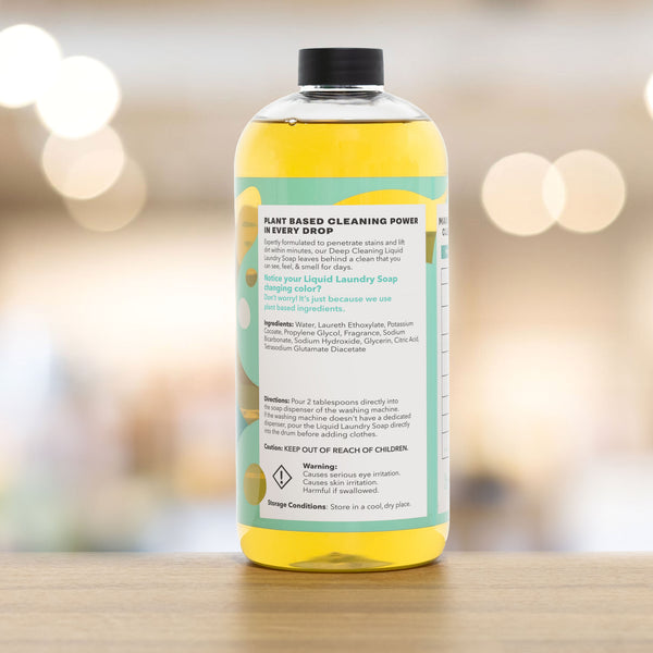 White Jasmine Liquid Laundry Soap by Buff City Soap Supply, LLC