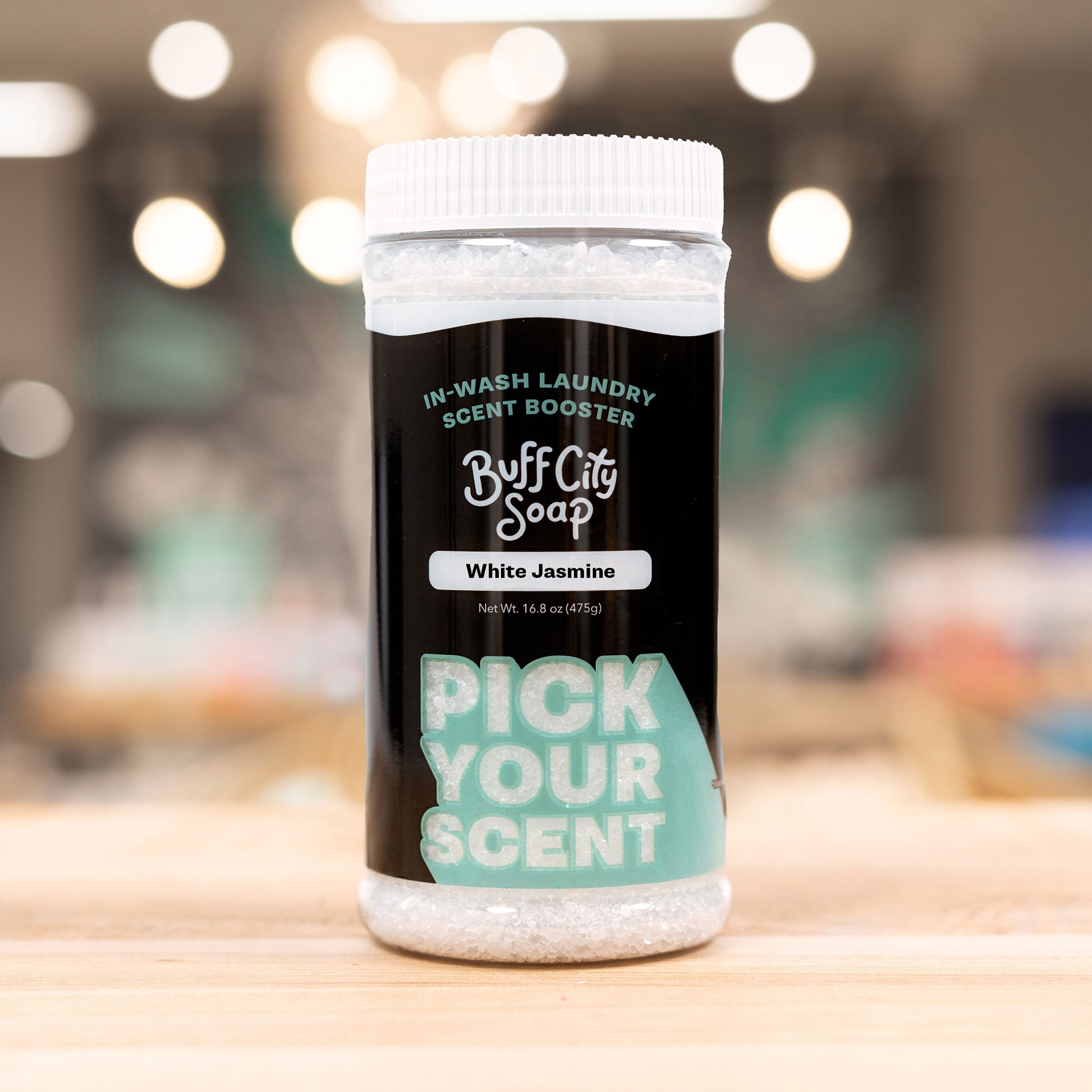 White Jasmine Laundry Scent Booster by Buff City Soap Supply, LLC