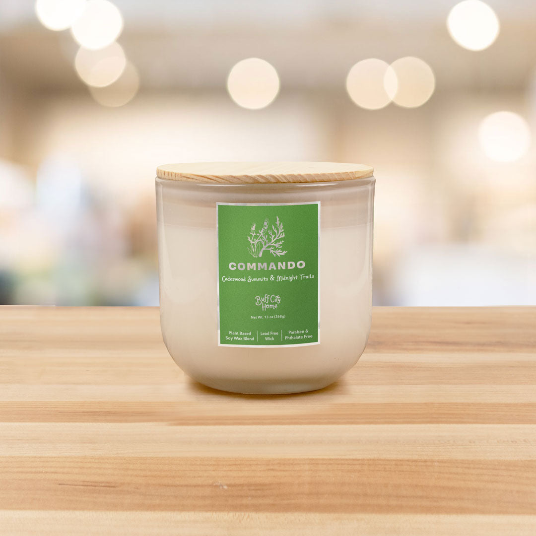Command Candles Commando 2-Wick Candle – Buff City Soap