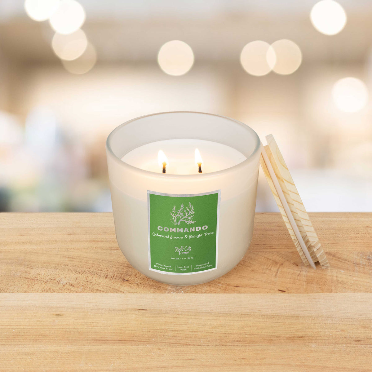 Command Candles Commando 2-Wick Candle – Buff City Soap