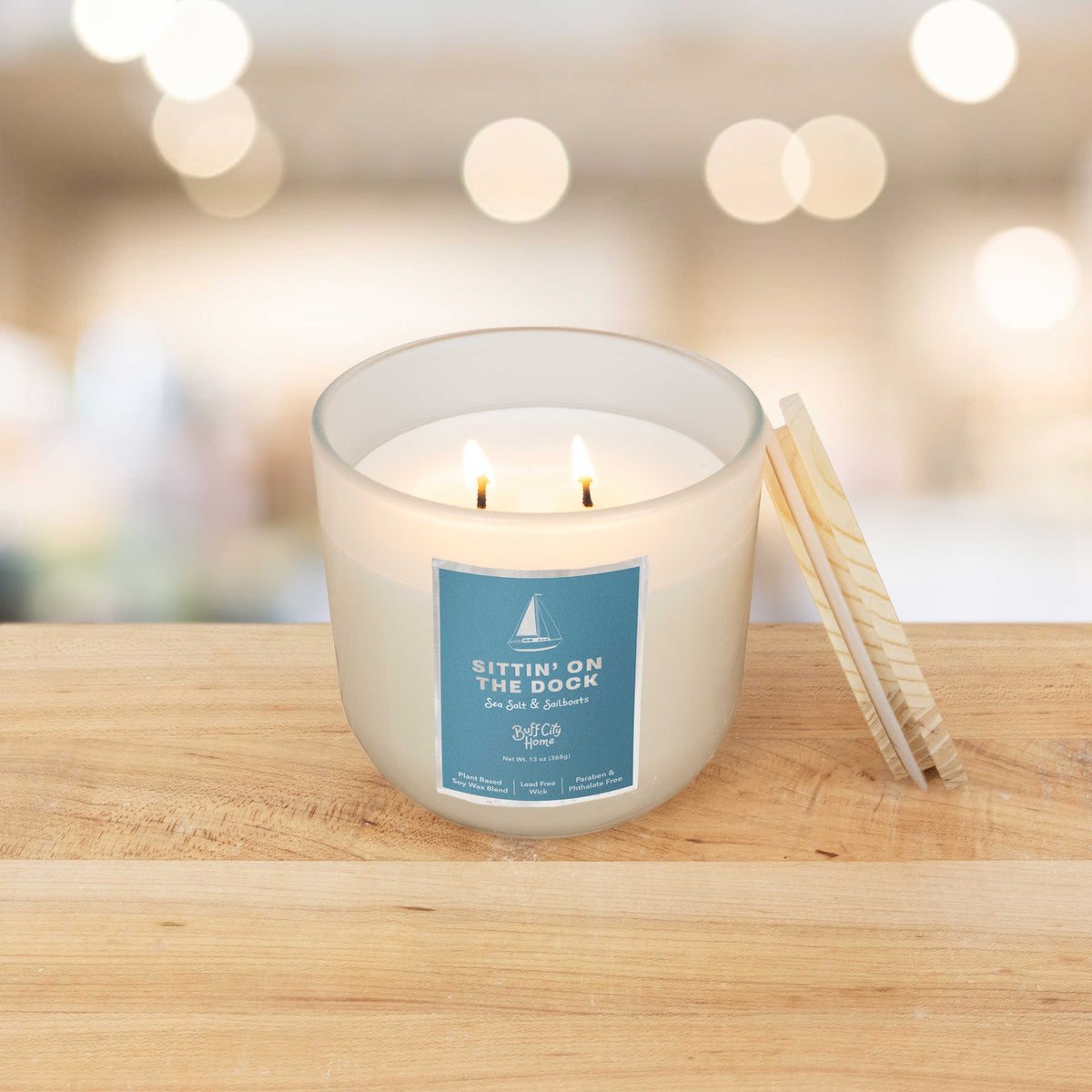 Sittin' On the Dock 2-Wick Candle