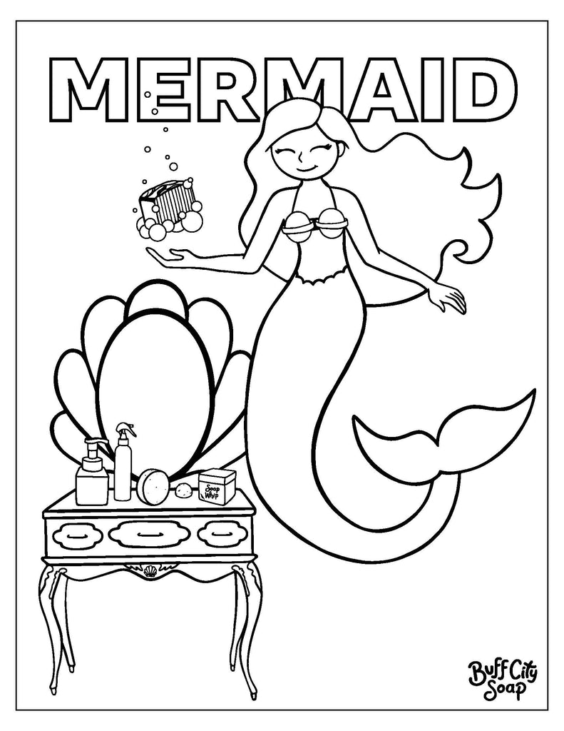 Coloring Pages – Buff City Soap