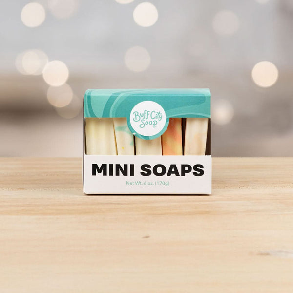 Discover Shea Butter Mini Soap Set by Buff City Soap Supply, LLC
