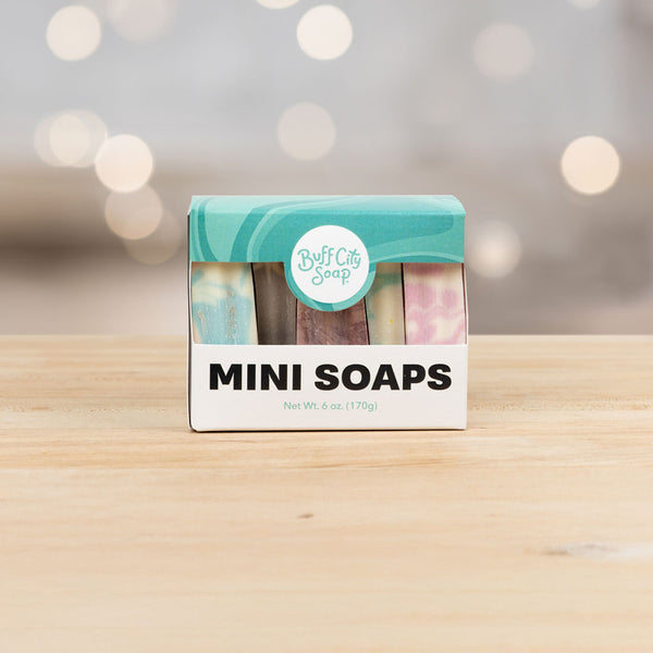 Essentials Shea Butter Mini Soap Set by Buff City Soap Supply, LLC