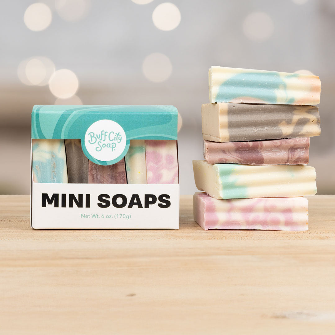Essentials Shea Butter Mini Soap Set – Buff City Soap