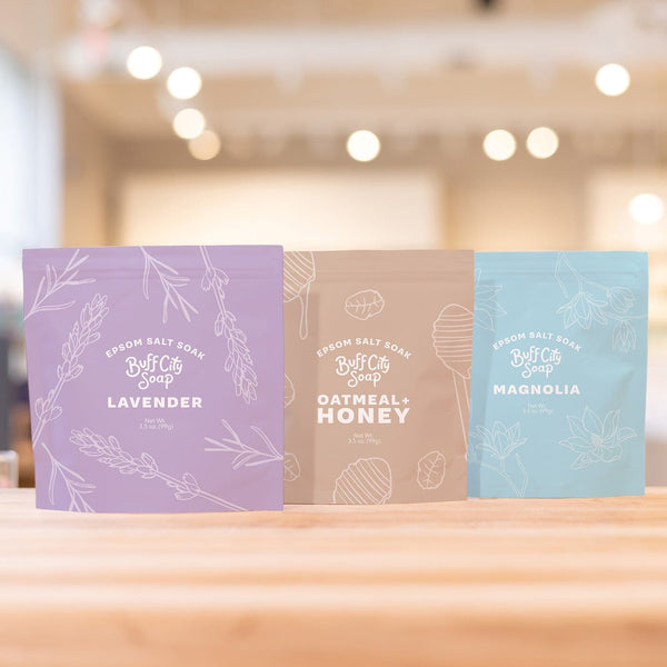 Magnolia Mini Epsom Salt by Buff City Soap Supply, LLC