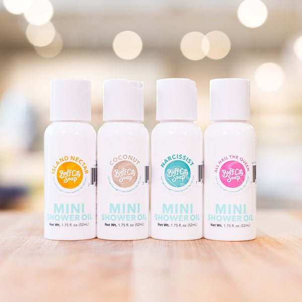 Narcissist Mini Shower Oil by Buff City Soap Supply, LLC