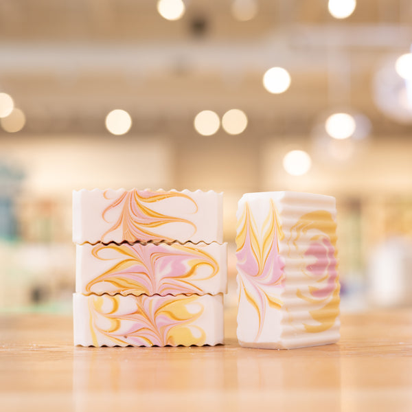 Peach Mimosa Shea Butter Soap by Buff City Soap Supply, LLC